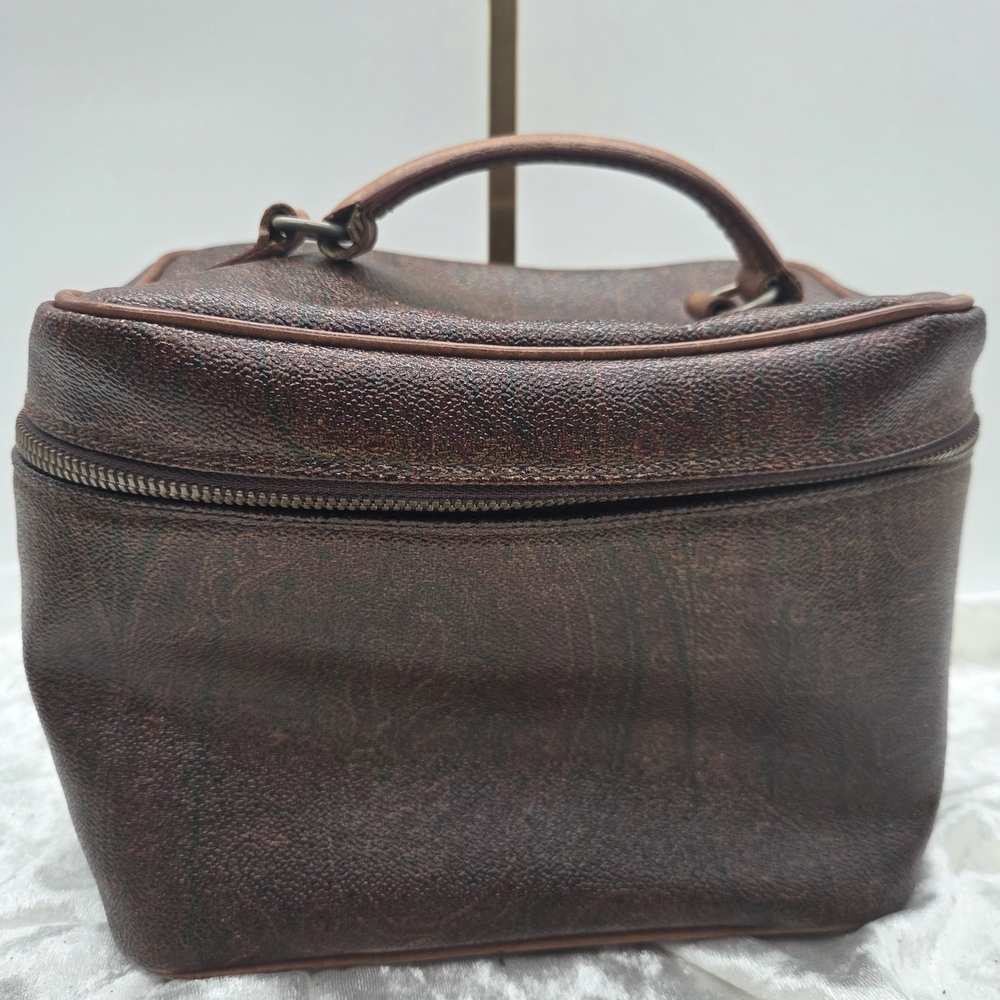 Etro Paisley Pvc Leather Vanity Bag